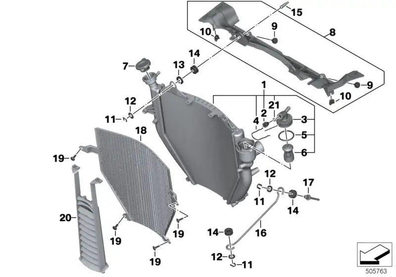BMW Entlüfterschraube 17127685984 - Bildposition 02