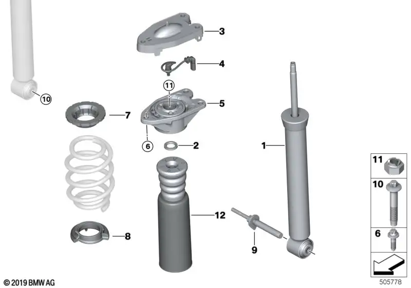 BMW Adapterplatte F39 F20 F44 F45 F46 F48 F54 F55 F56 F57 F60 371