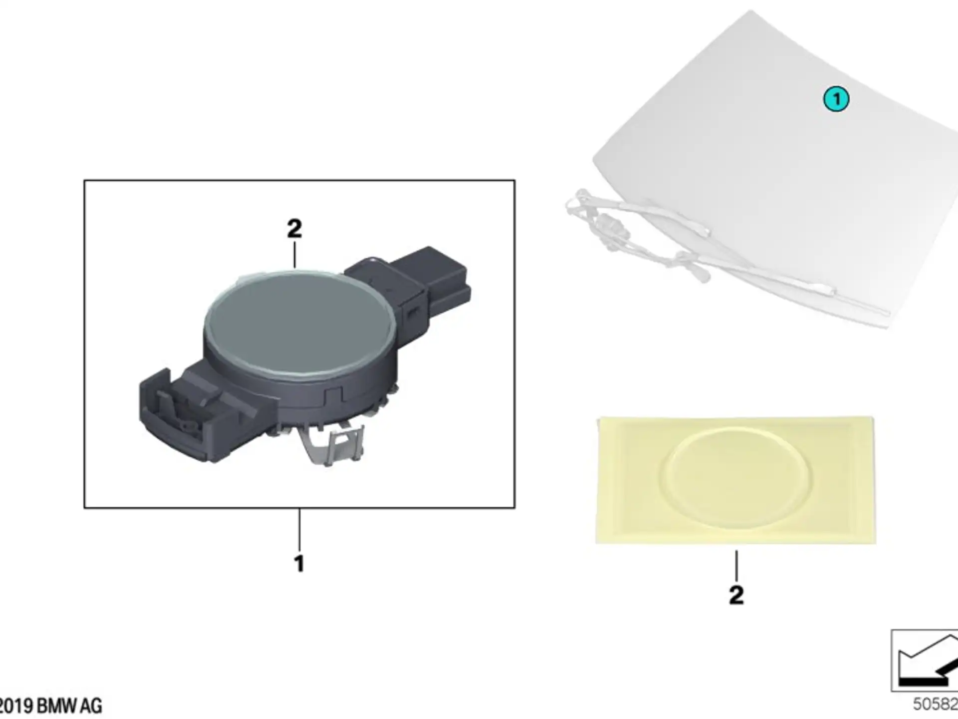 BMW Ersatzplättchen Regenlichtsensor F01 F02 F04 F06 F07 F10 F11 F12 F13 F15 F16 F20 F21 F22 F23 F25 F26 F30 F31 F32 F33 F34 F36 F39 F44 F45 F46 F48 F80 F82 F83 F85 F86 F87 F87N F90 F91 F92 F93 F95 F96 F97 F98 G01 G02 G05 G06 G07 G11 G12 G14 G15 G16 G20 G