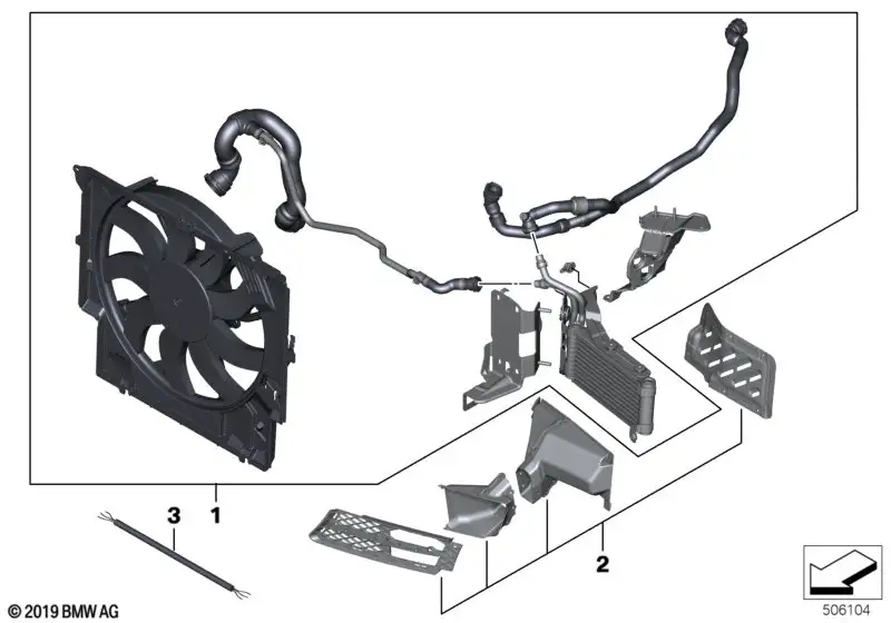 BMW Gummilager E36 E46 67618370818