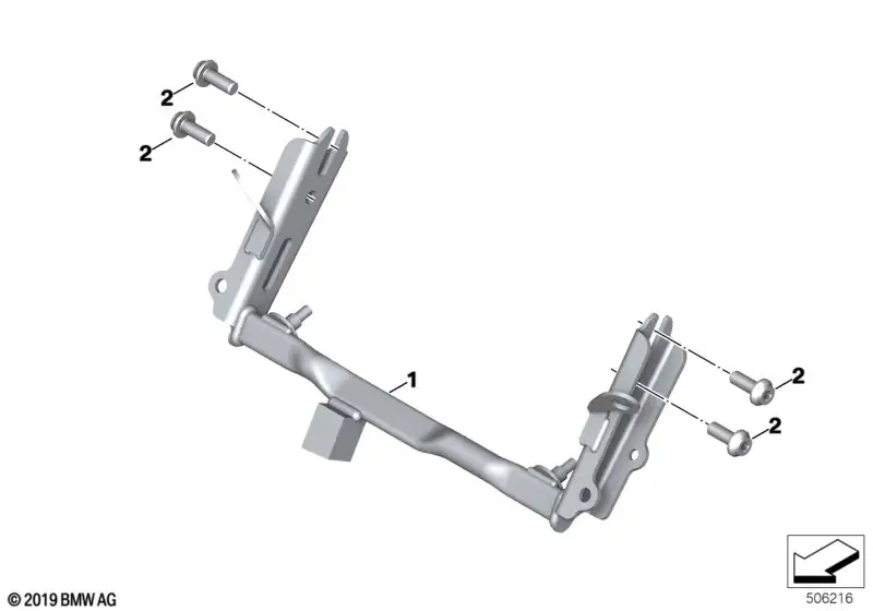 BMW Halter K83 K84 46518404540