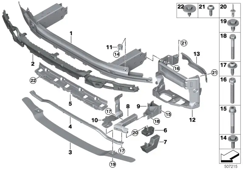 BMW Stossabsorber oben 51118062786 - Bildposition 02