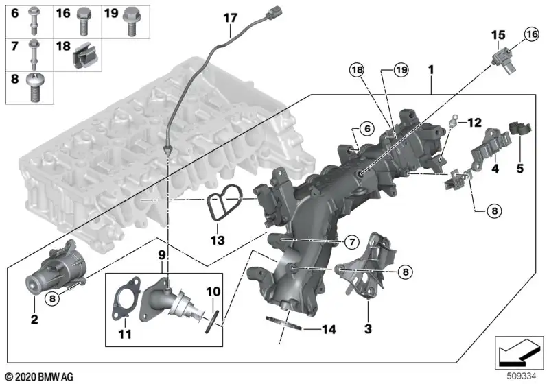 BMW Halter 11617925800 - Bildposition 03