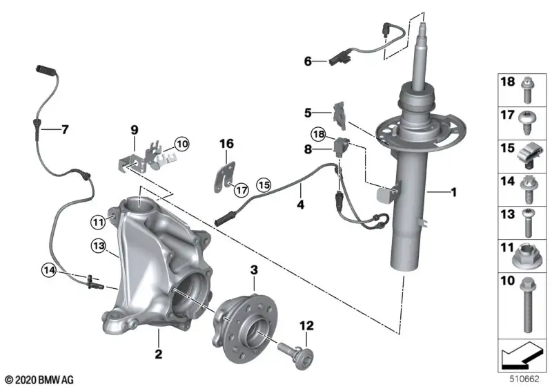 BMW Zylinderschraube mit Beschichtung 07148090427 - Bildposition