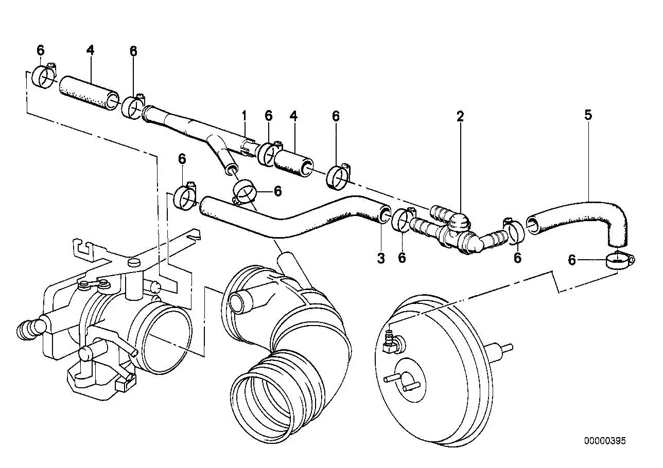 BMW Anschlussstück E28 E30 E34 34331153977 - Bildposition 03
