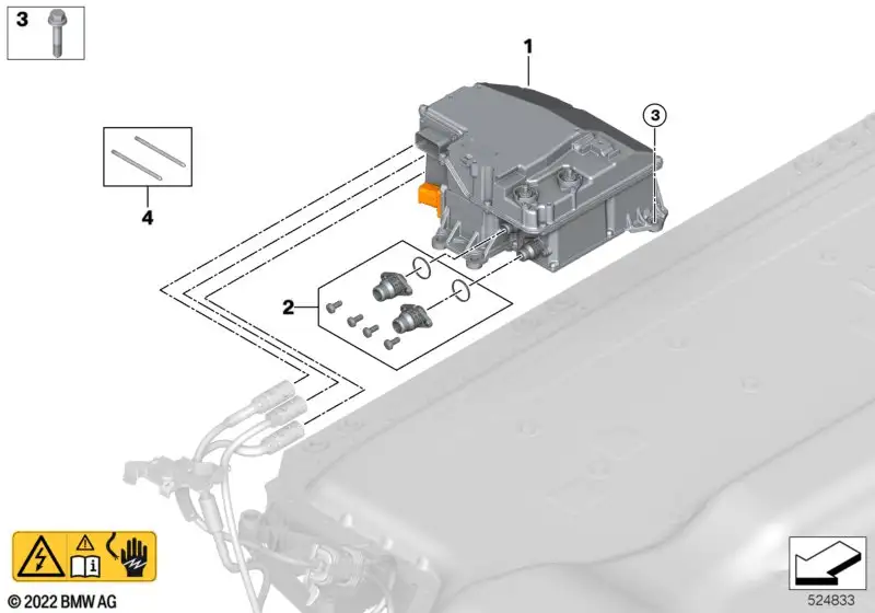 BMW Combined Charging Unit 61445B68313 - Bildposition 01