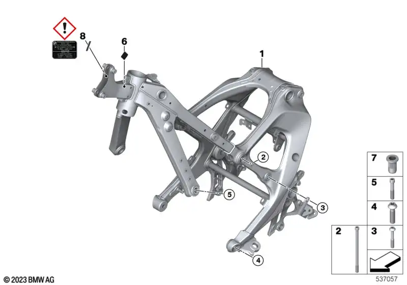 BMW Zylinderschraube mikroverkapselt 07147923170 - Bildposition 0
