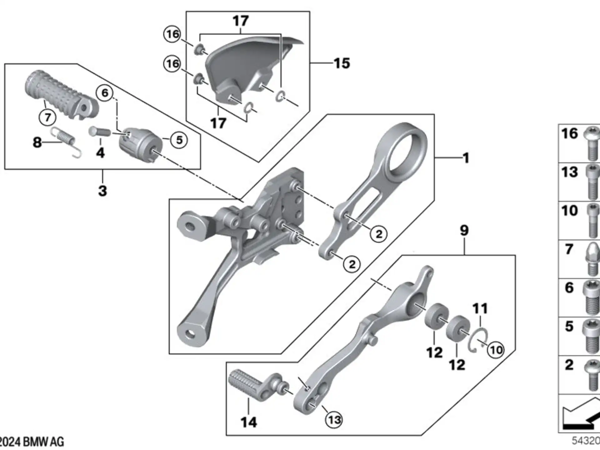 BMW Trittstück Bremse 35215A68086
