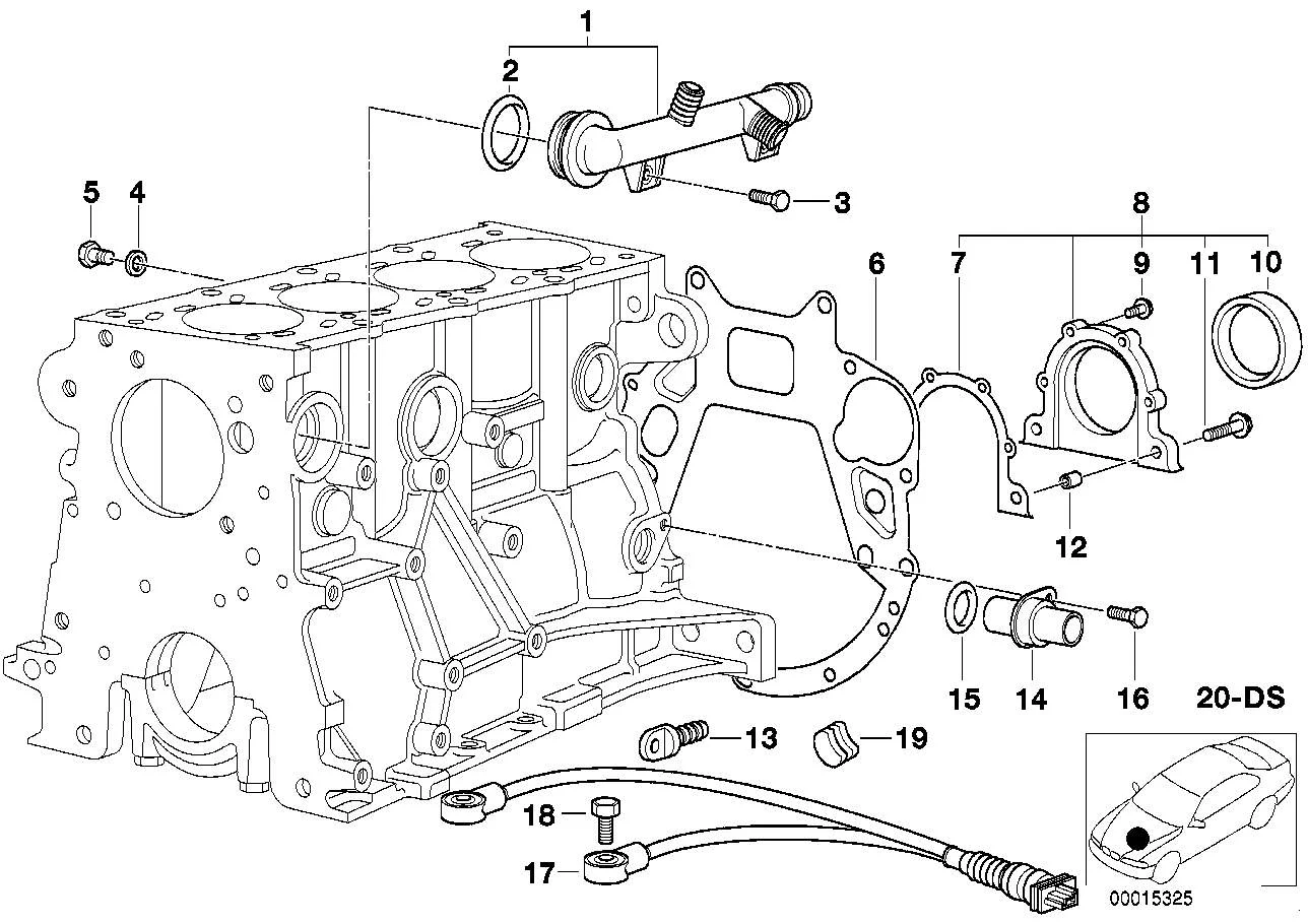 BMW Anschlussstück E46 11531709232