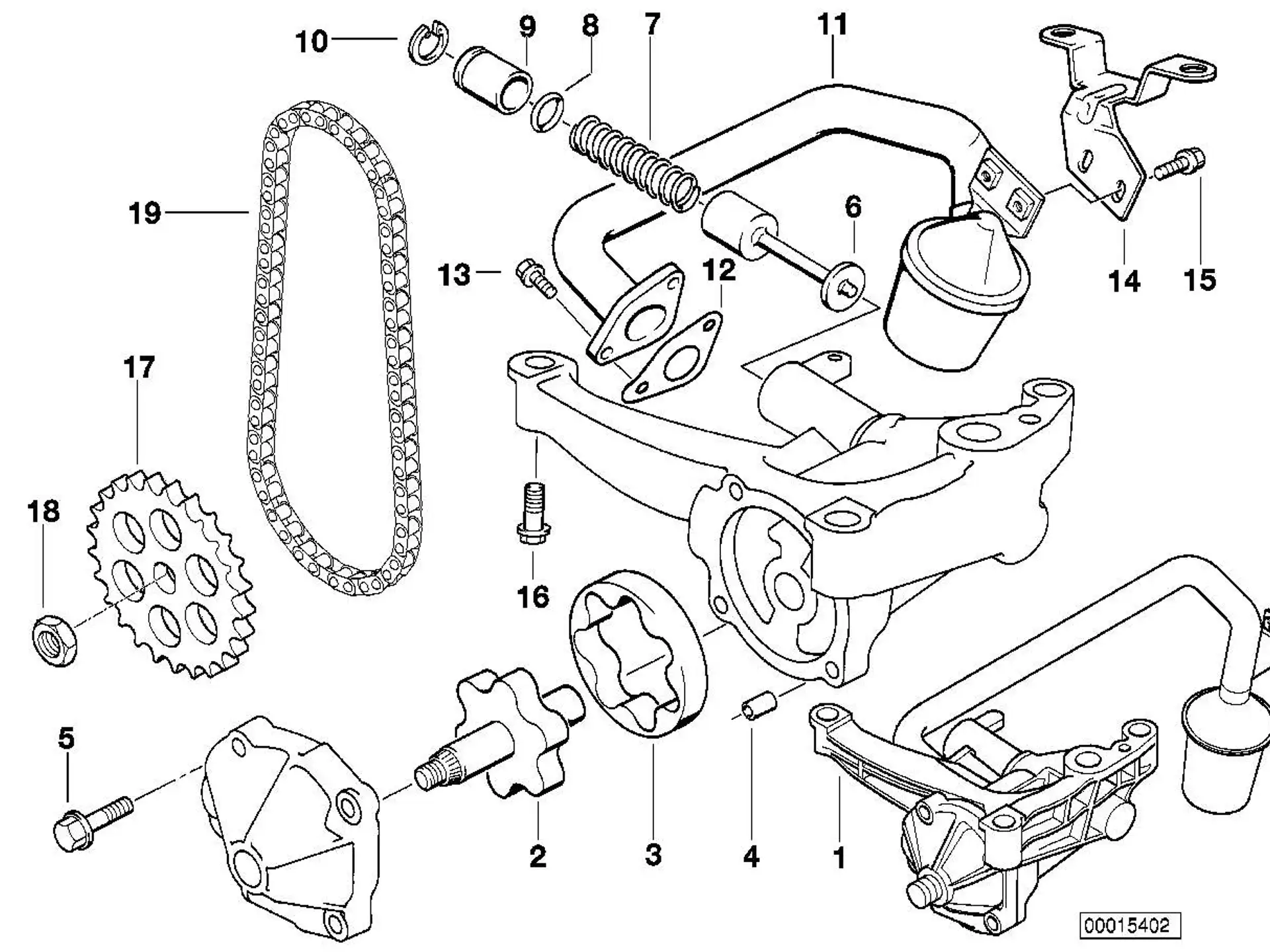 BMW Steuerventil E36 E38 E39 11411703948