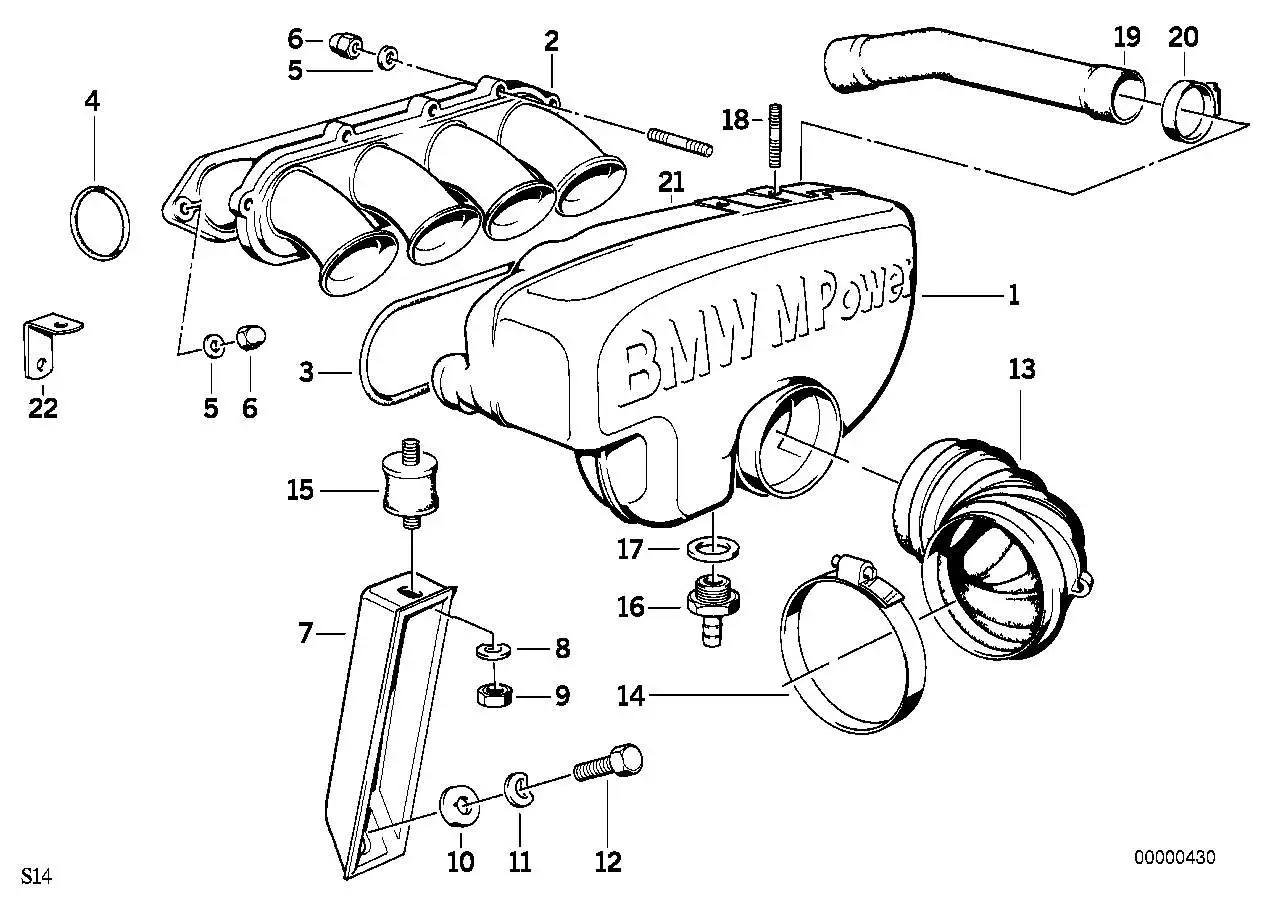 BMW O-Ring E30 13541307768 - Z1 E30