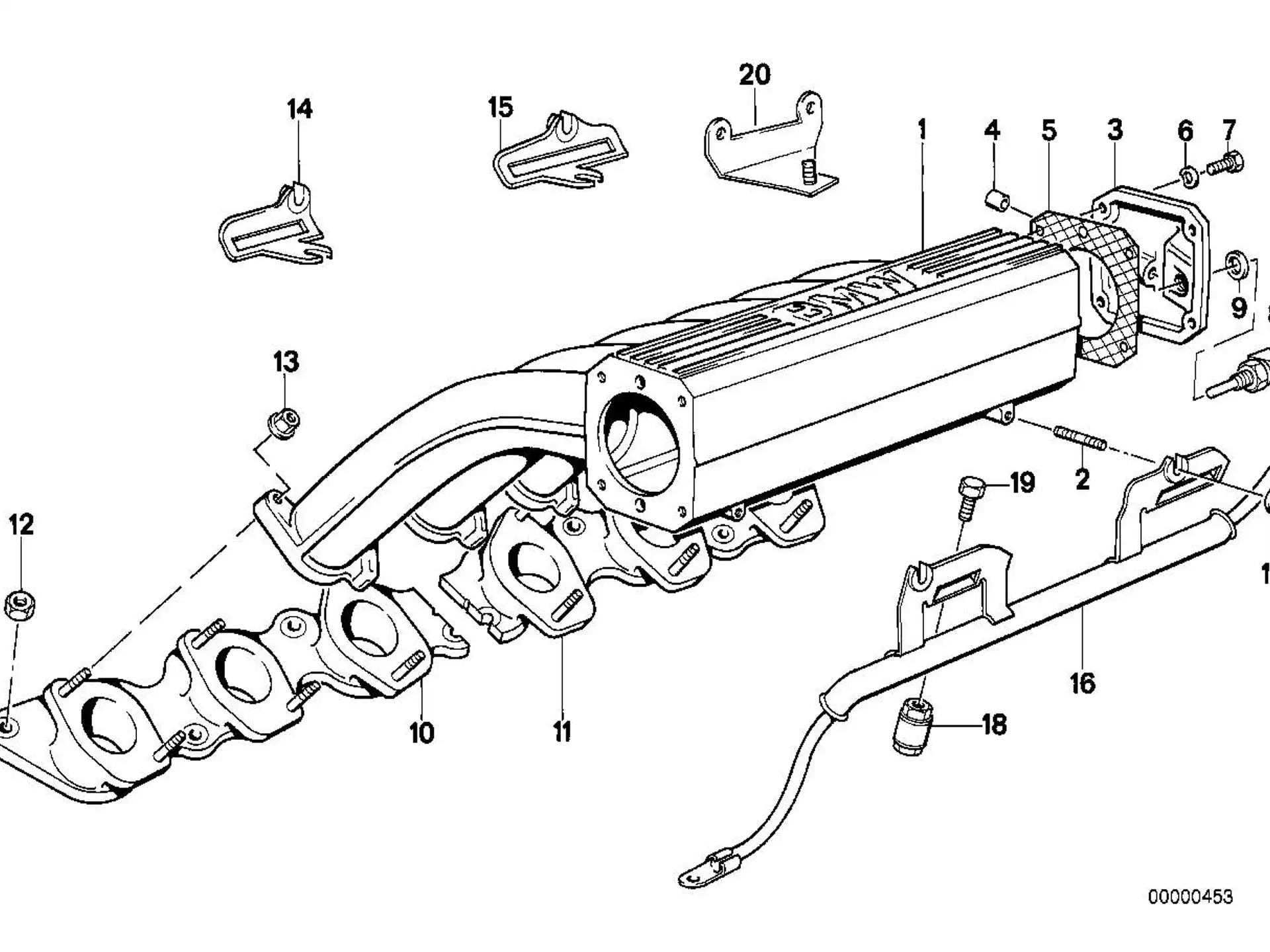 BMW Gummilager E31 E32 E38 E65 E66 E85 E86 E89 64536919520
