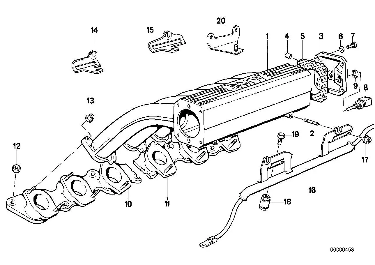 BMW Gummilager E31 E32 E38 E65 E66 E85 E86 E89 64536919520 - 7er,