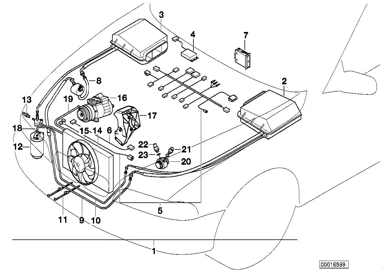 BMW Kondensator E39 64538391647 - 5er E39