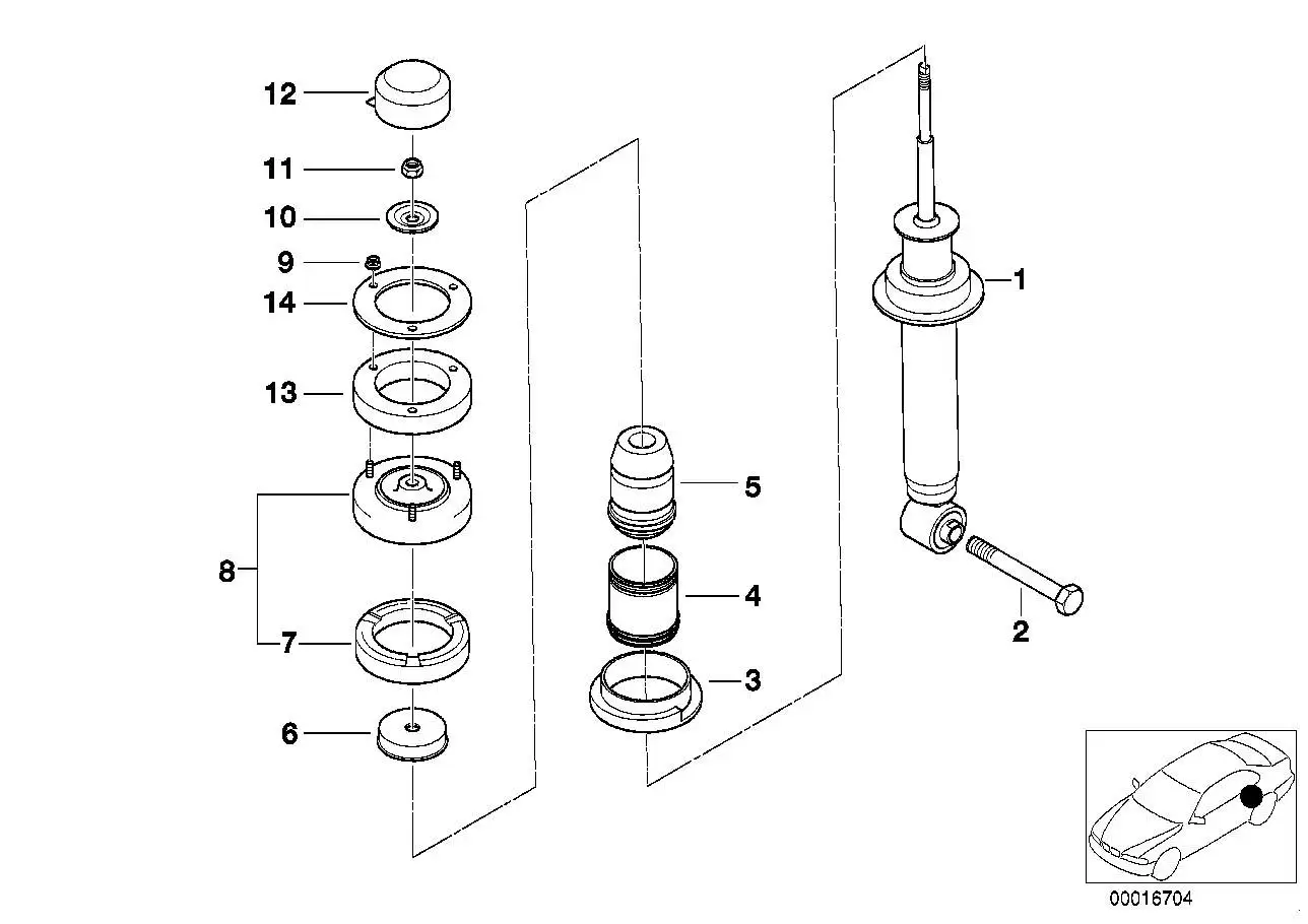 BMW Teller E38 E39 33521090288 - Bildposition 10