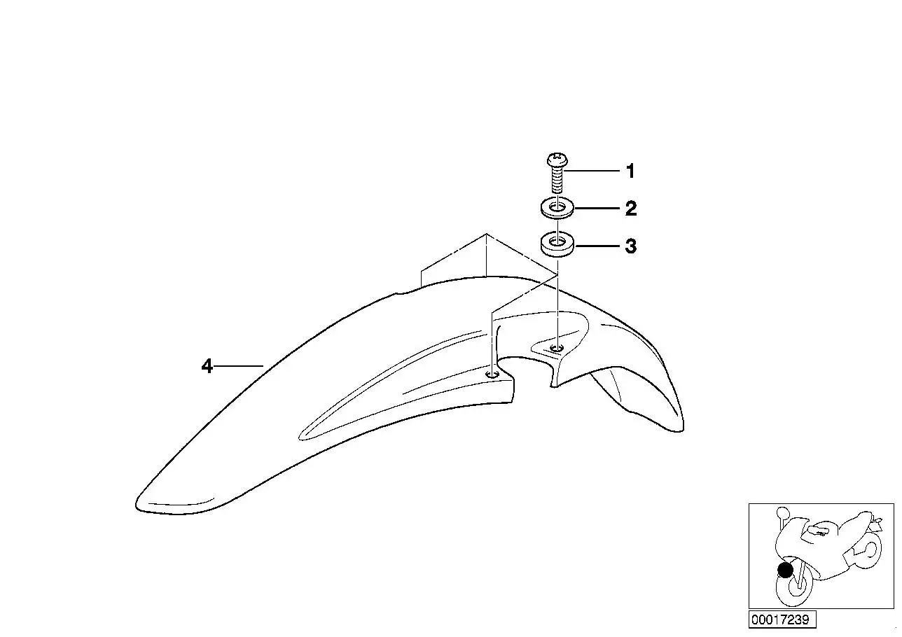 BMW Linsenschraube 46612307347 - Bildposition 01