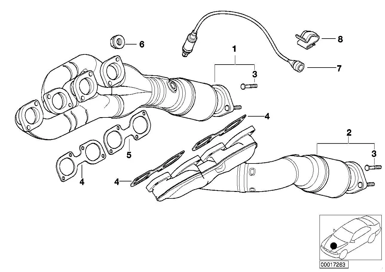 BMW Kabelklemme E30 E38 E39 12511308921 - Bildposition 08