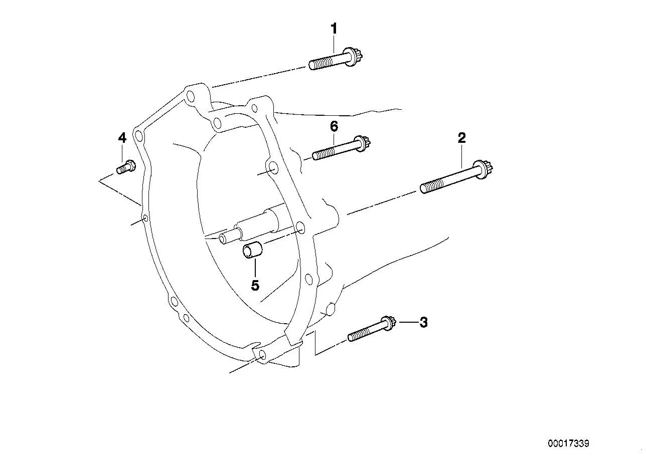 BMW Torxschraube E46 23002282241 - 3er E46