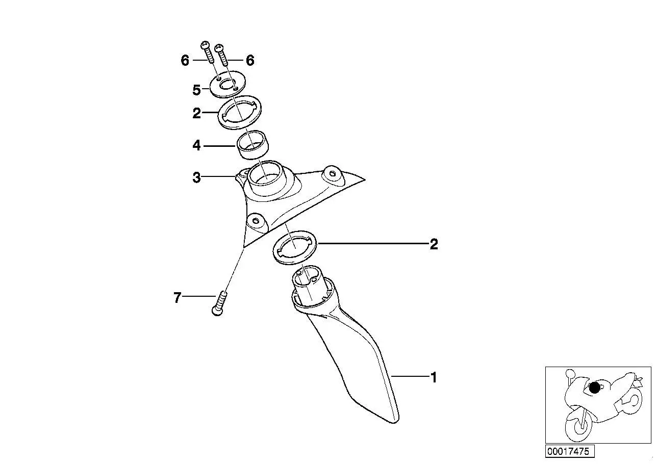 BMW Scheibe 36312308364 - Bildposition 02