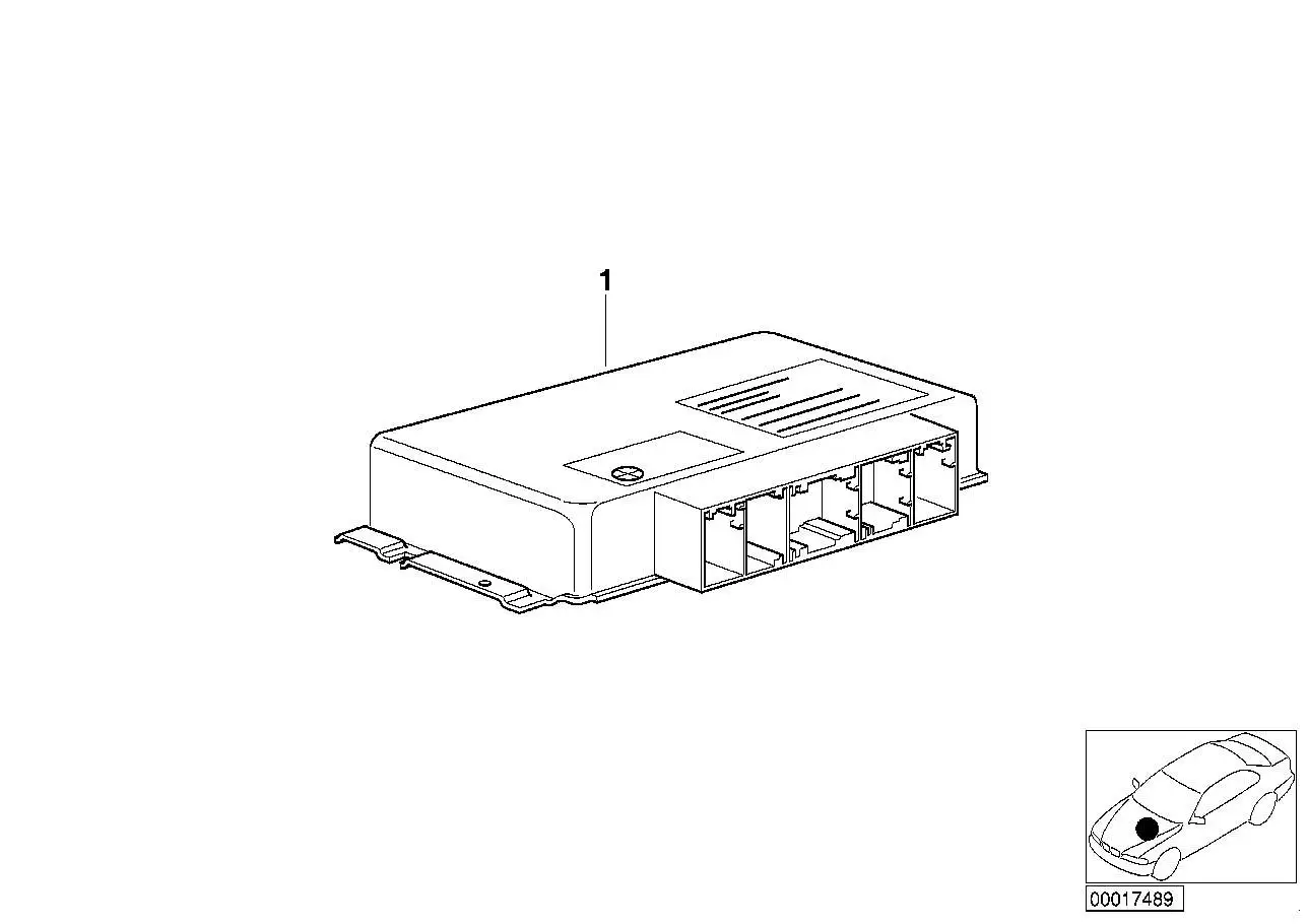 BMW Grundsteuergerät EGS E39 E46 E85 24607548312