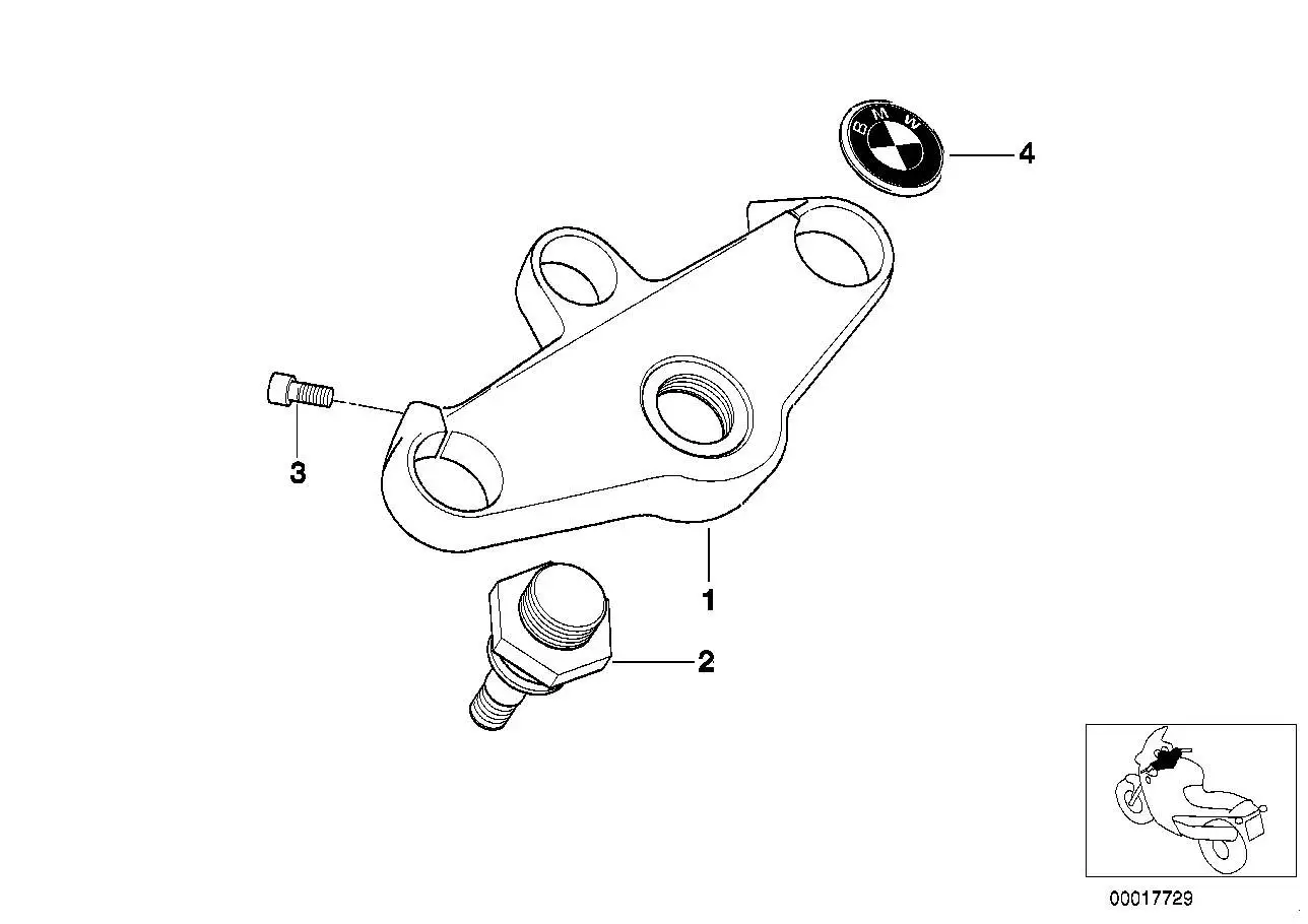 BMW Zylinderschraube R21 R21A R22 R28 46632313246 - Bildposition