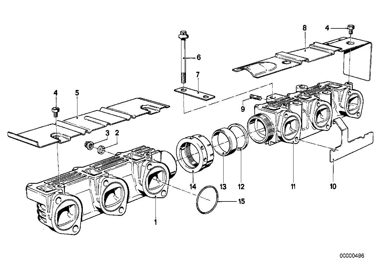 BMW Abschirmblech E23 11621272429