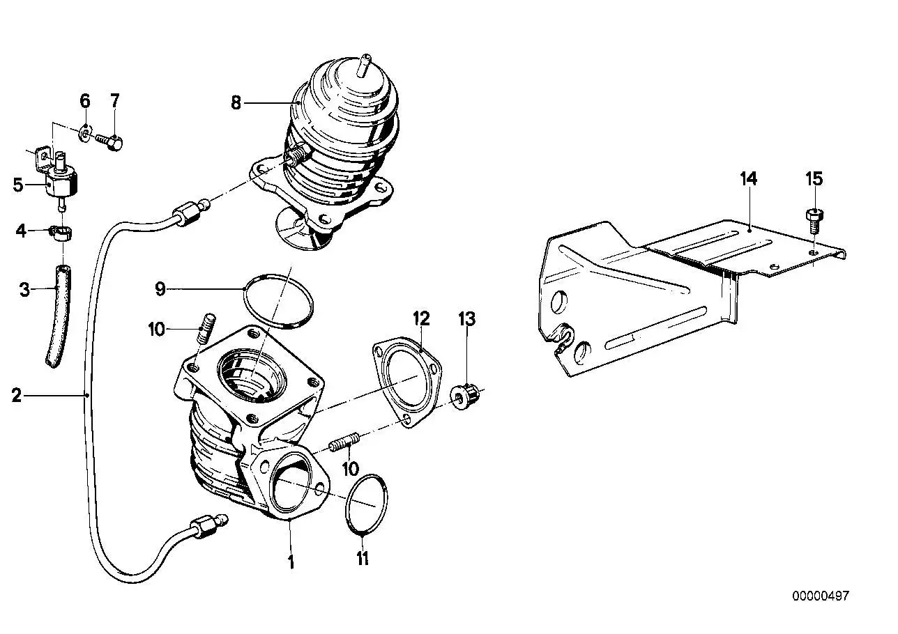 BMW Bundmutter E23 11651271988 - Bildposition 13