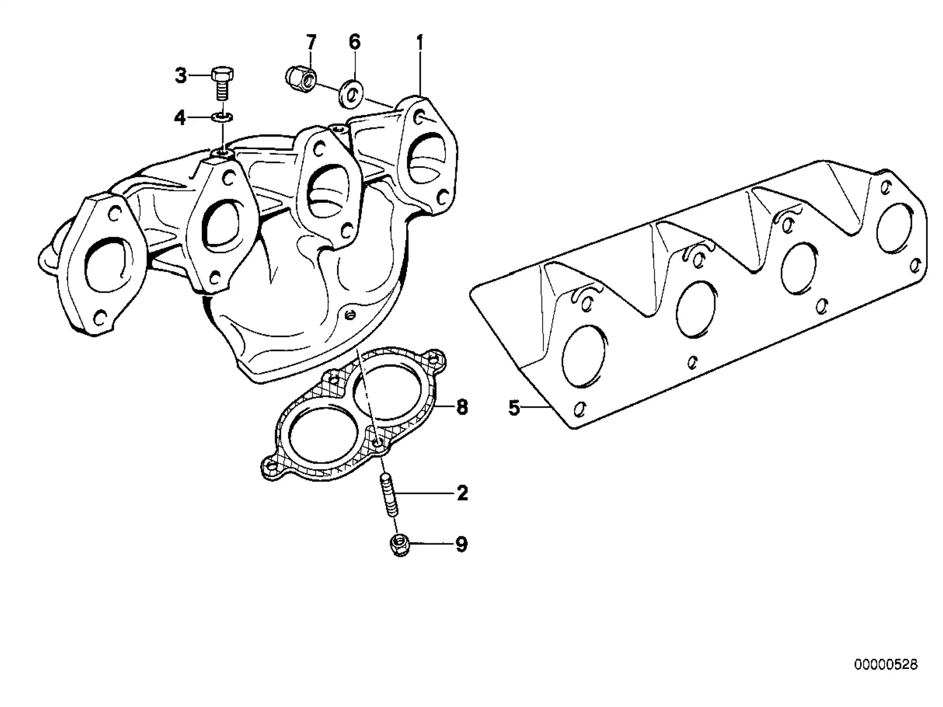 BMW Stiftschraube E30 E31 E34 E36 E38 E46 11621708999