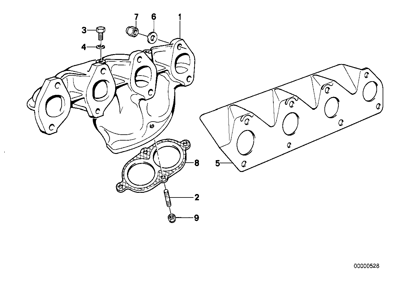 BMW Unterlegscheibe E28 E30 E34 E36 E38 E39 11621274378 - Bildpos