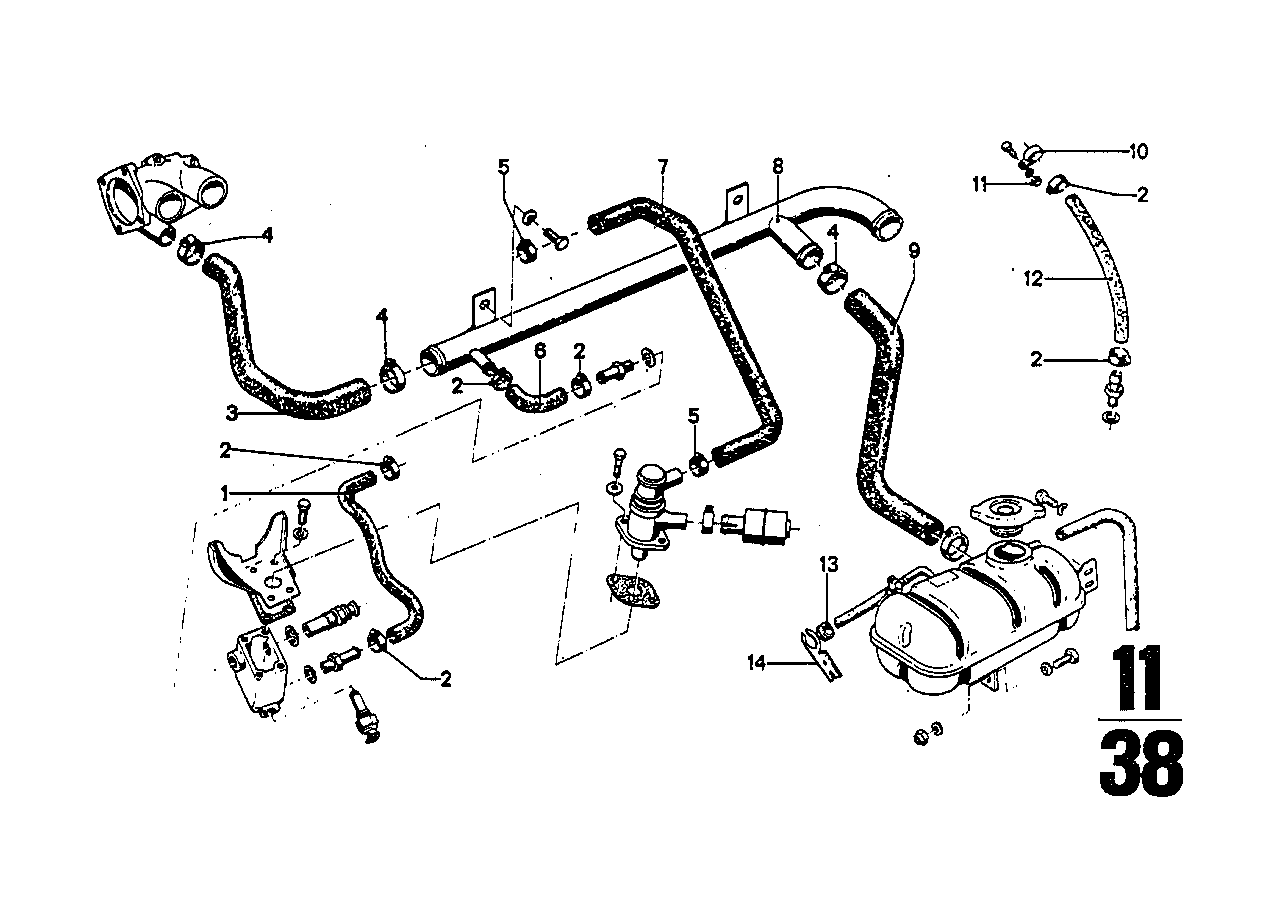 BMW Schlauch 11611256505 - Bildposition 07