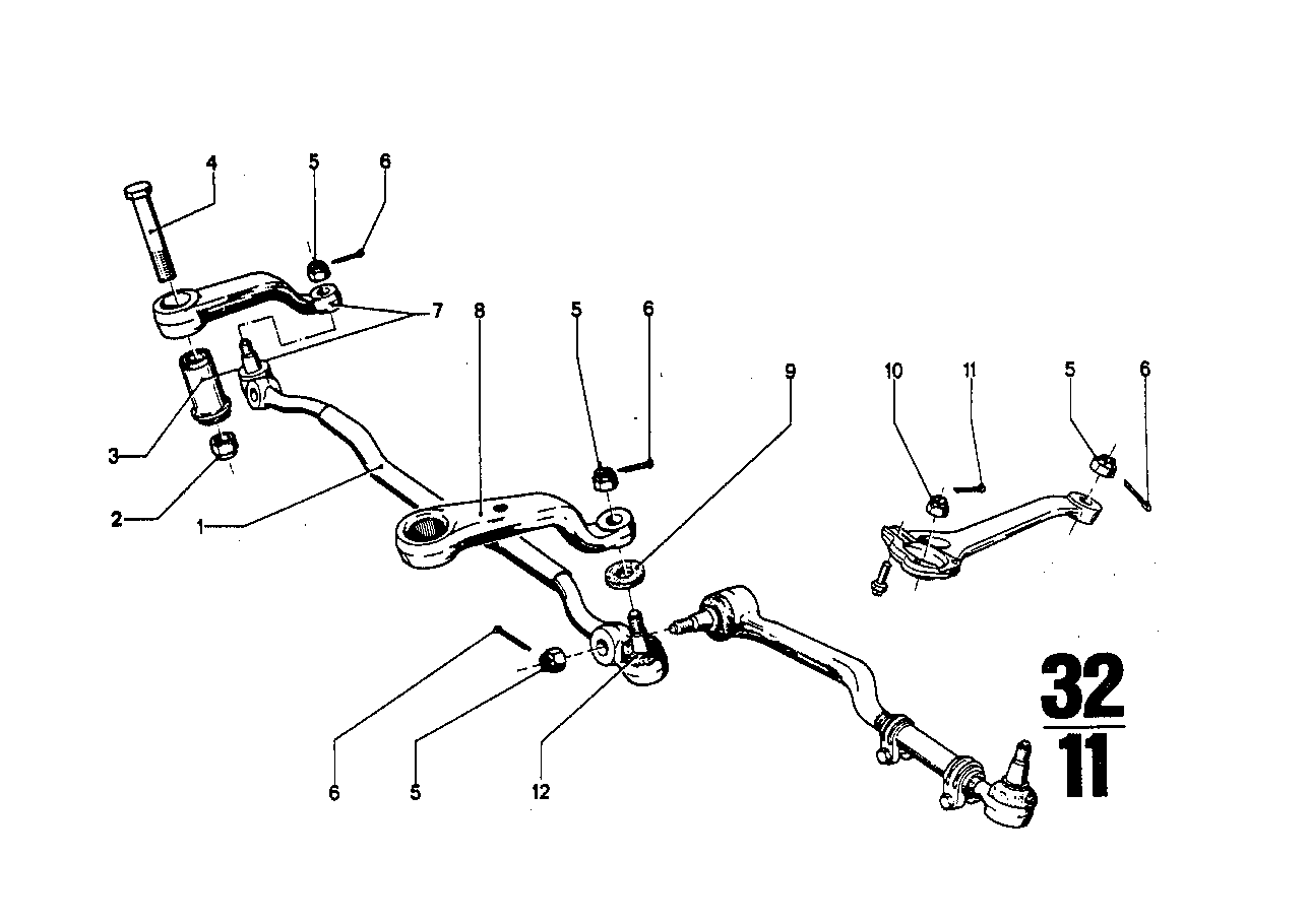 BMW Sechskantschraube E31 07119914851 - 8er E31