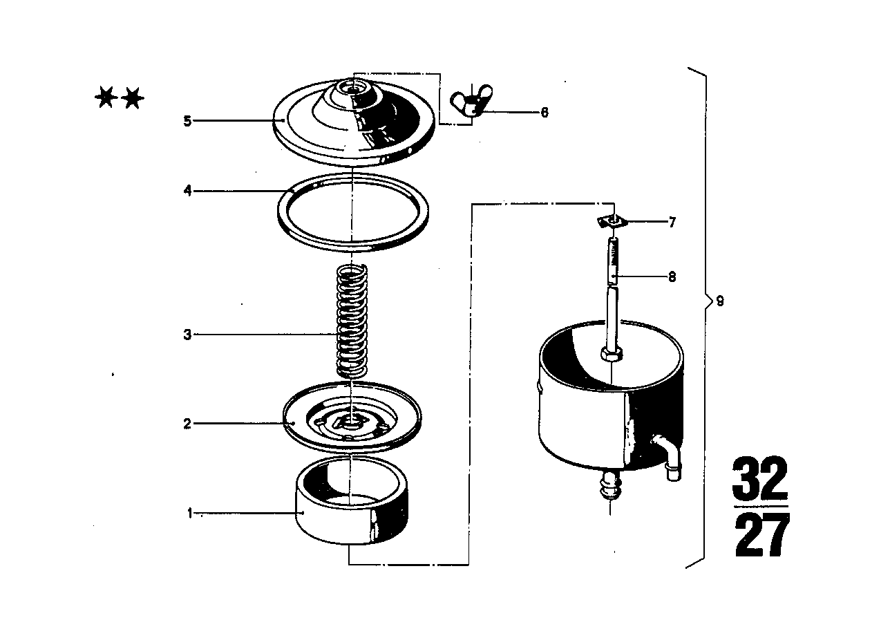 BMW Haltefeder E12 E21 E24 32411105162 - Bildposition 07