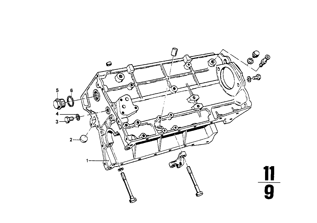 BMW Verschlussdeckel E30 E36 E12 E21 E23 E24 E28 E32 E34 E46 1111