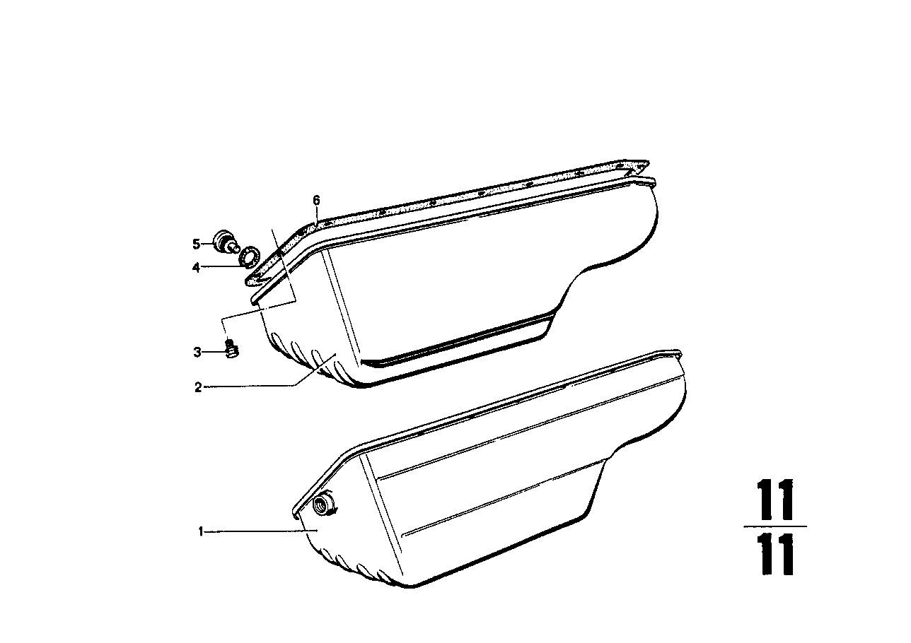 BMW Verschlussschraube E12 E21 E23 E24 11131250089 - 3er, 5er, 6e