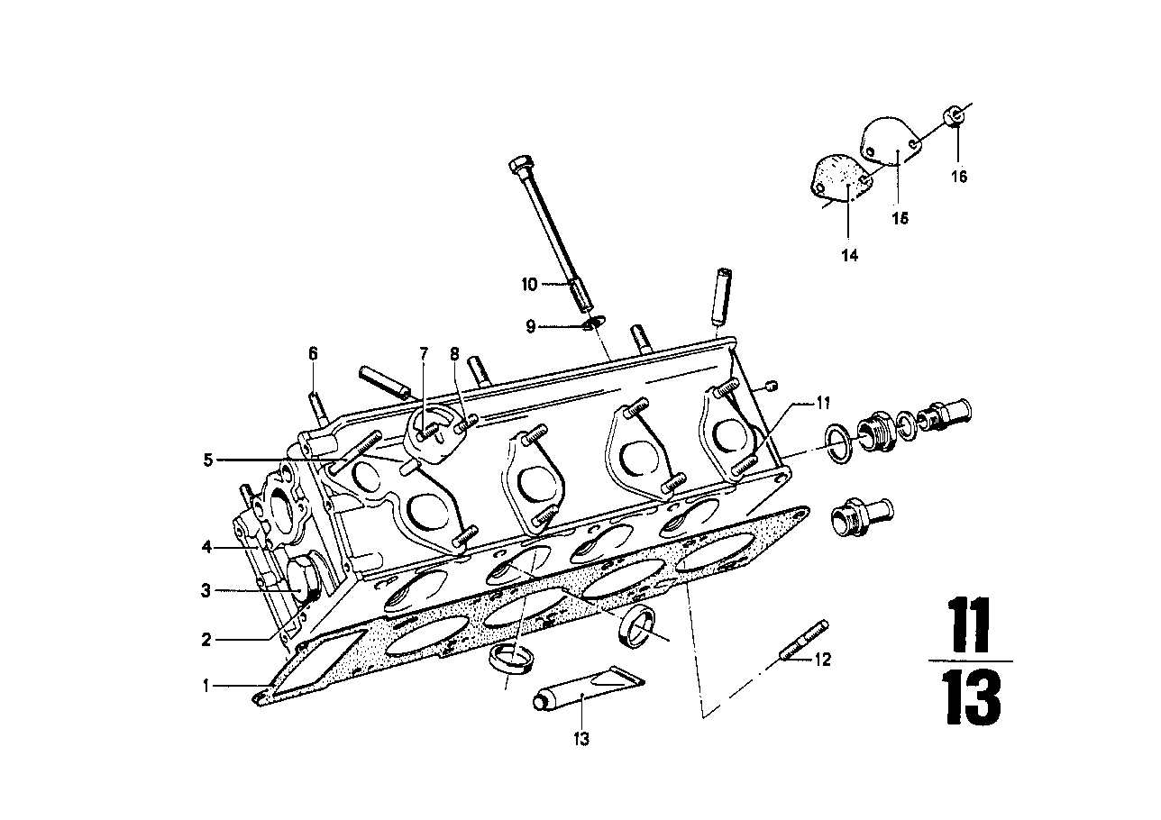 BMW Unterlegscheibe E12 E21 E23 E24 E28 E30 E32 E34 11120621145 -