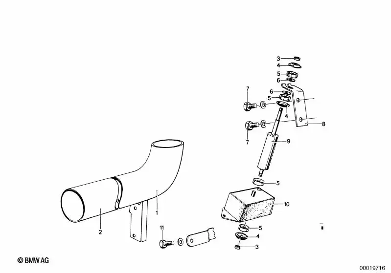 BMW Deckel 11811245366 - Bildposition 04
