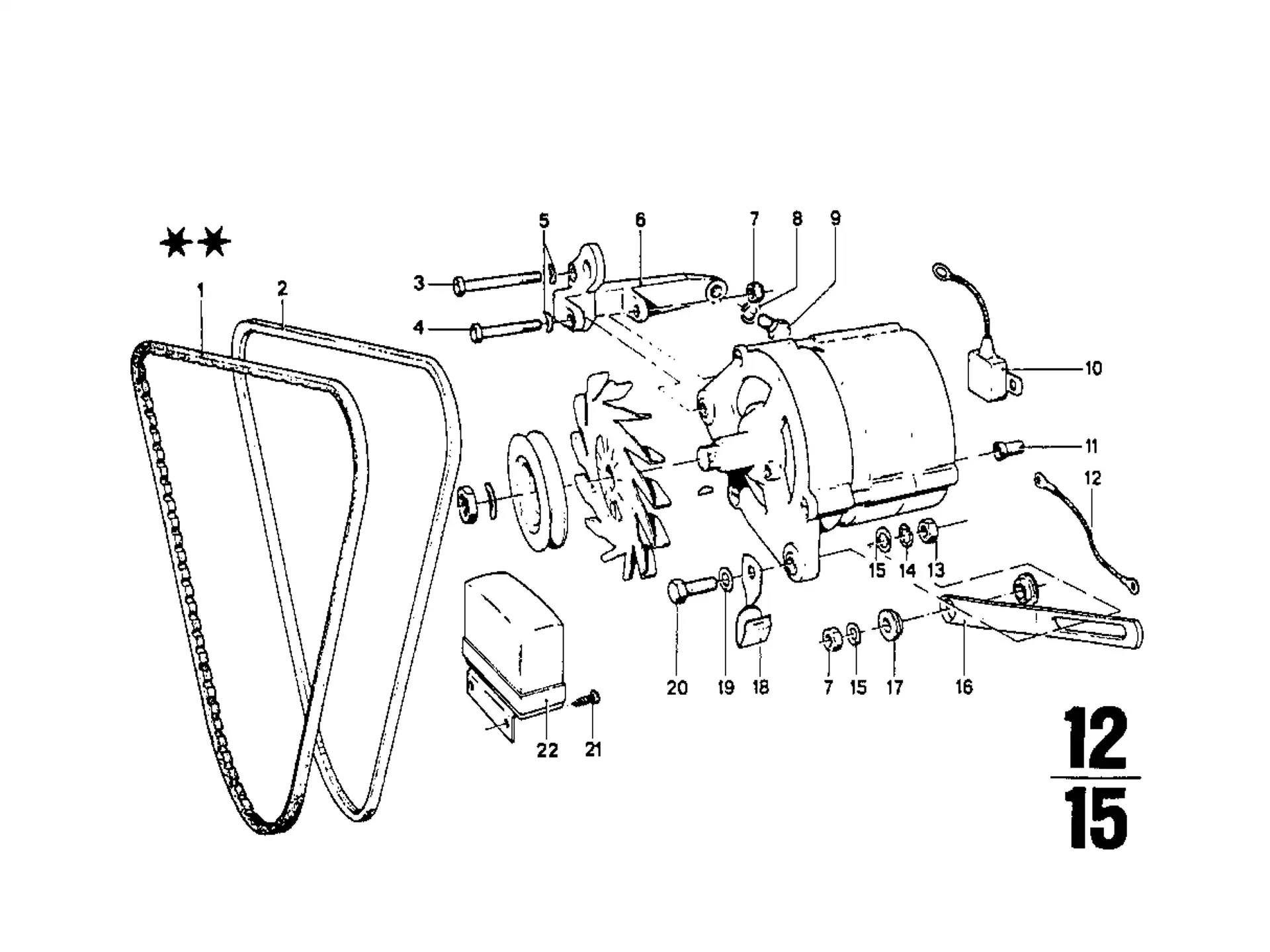 BMW Unterlegscheibe E12 E21 E23 E24 E28 E30 E31 E32 E34 E38 E39 E46 E53 E65 E66 E85 E86 07147201571
