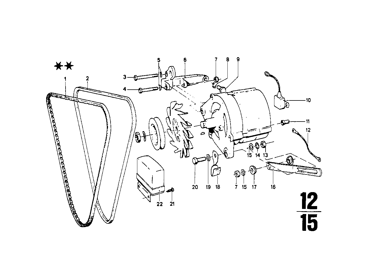BMW Unterlegscheibe E12 E21 E23 E24 E28 E30 E31 E32 E34 E38 E39 E