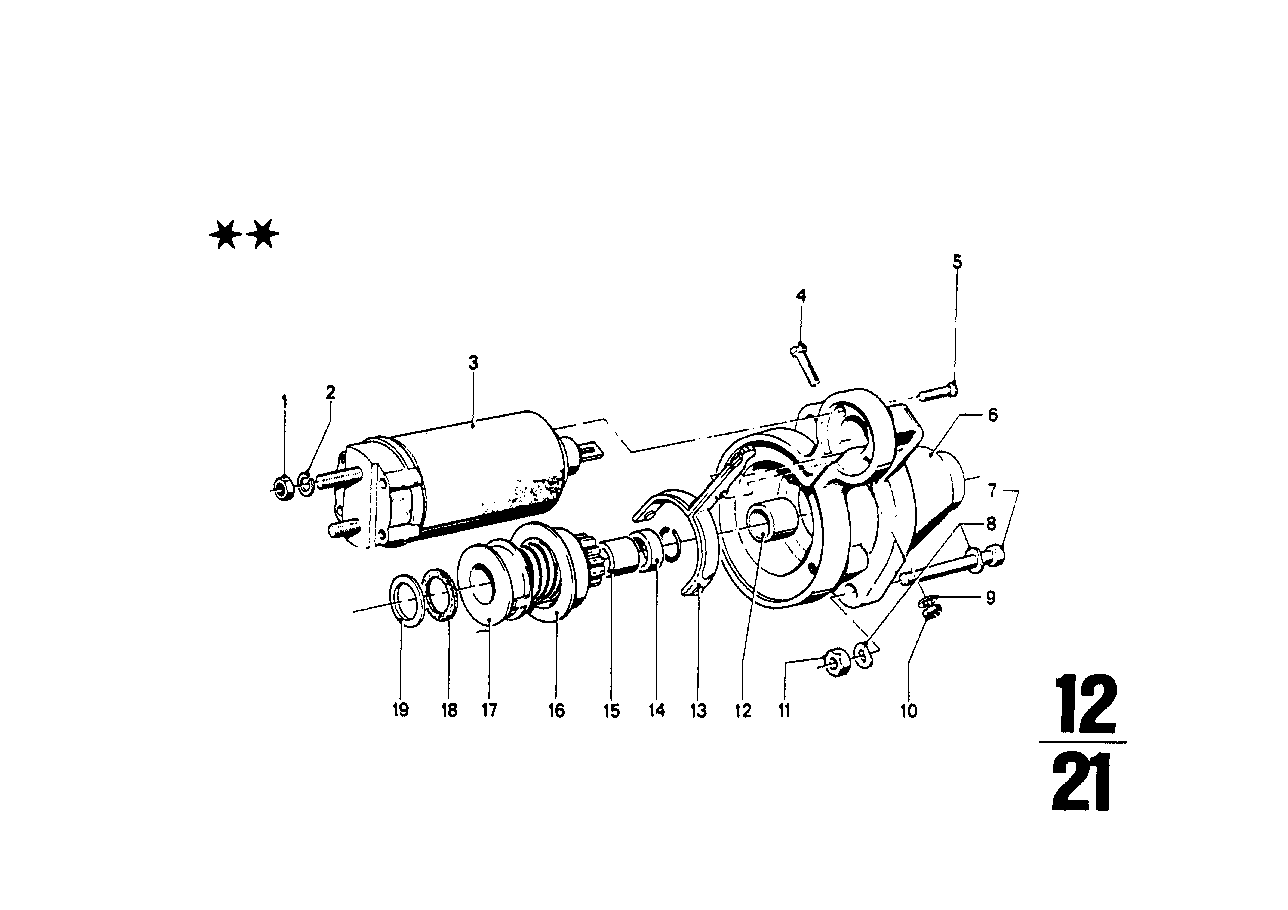 BMW Sechskantmutter M8-05-ZNNIV SI 07119904948