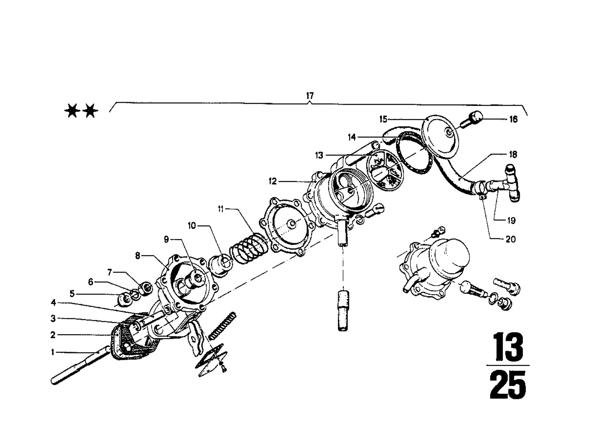 BMW Kraftstoffschlauch E12 E21 E23 E24 E28 E30 E31 E32 E34 E36 E38 E46 K40 K43 K44 13311272750