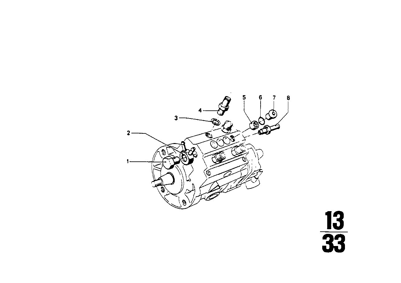 BMW O-Ring E12 E23 13511257558 - K, 114, 5er E12 Limousine, M1 E2