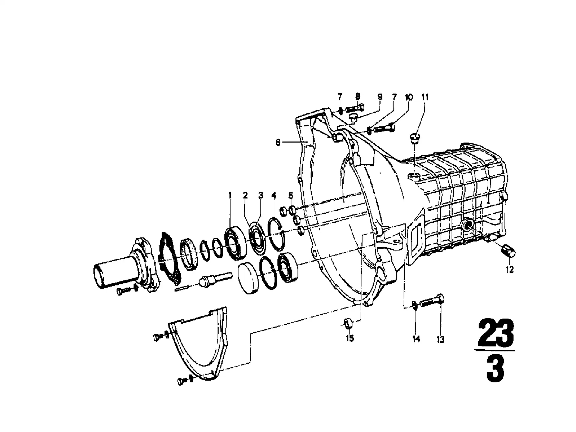 BMW Verschlussschraube E12 E21 E23 E24 E28 E30 E32 E34 E36 E38 E39 E46 E53 27111226798