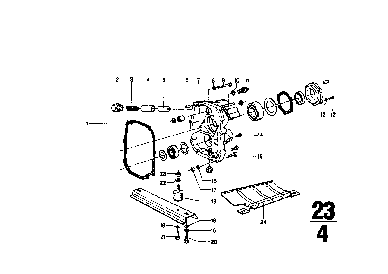 BMW Rückfahrlicht/Leerlaufschalter R50 R60 R75 R90 R90S E12 E21 E