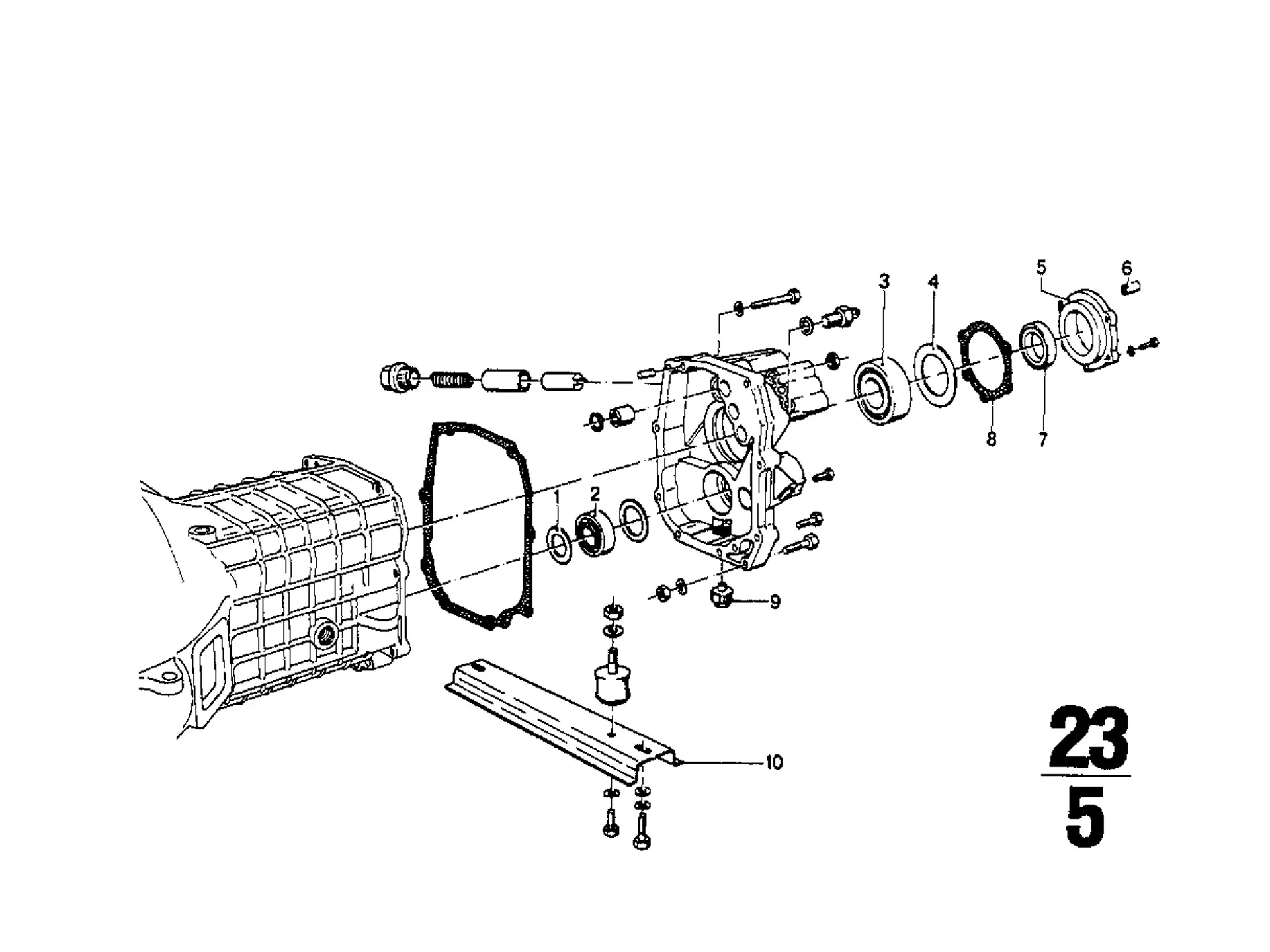 BMW Verschlussschraube E30 E12 E21 E23 E24 E28 E32 E34 23117546876