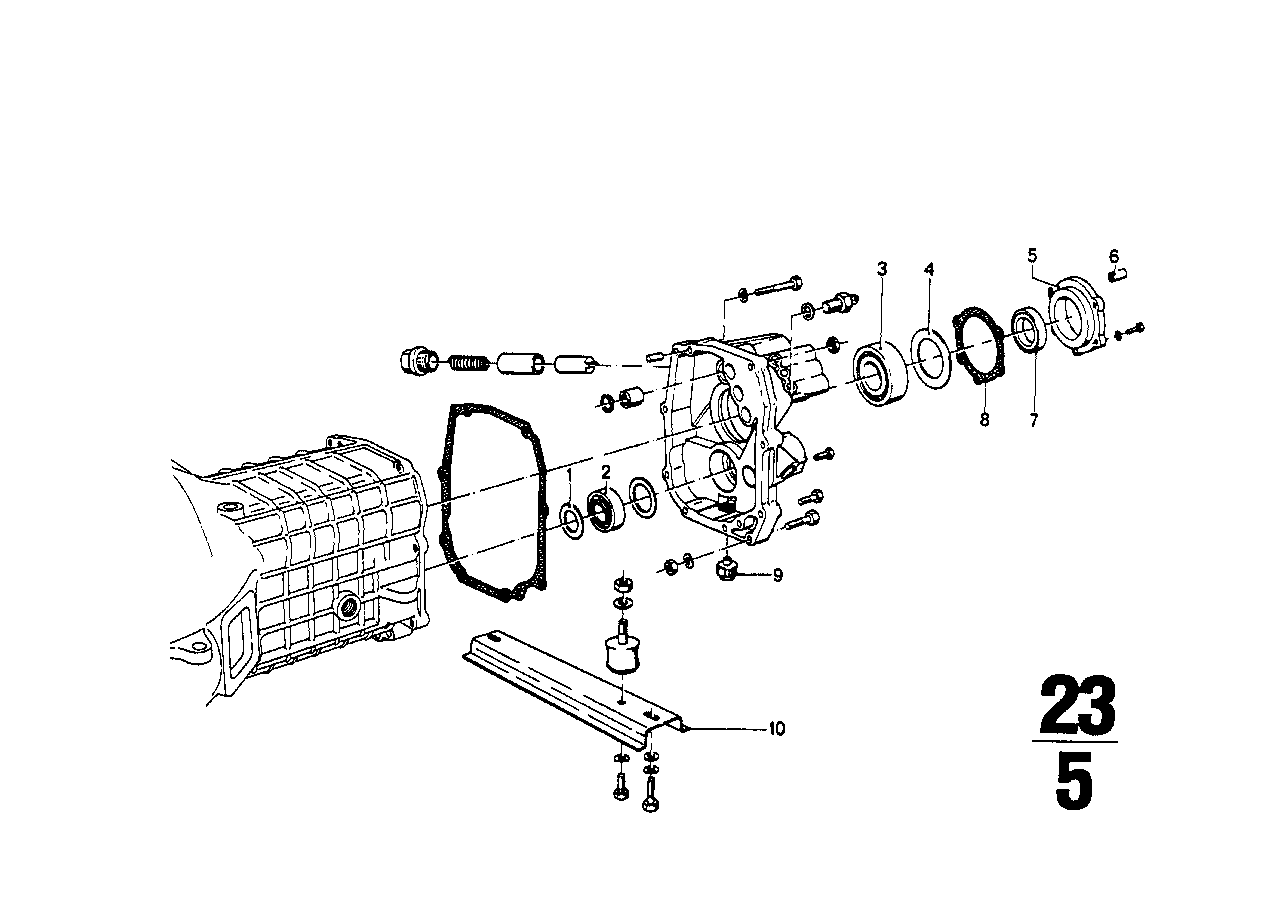 BMW Verschlussschraube E30 E12 E21 E23 E24 E28 E32 E34 2311754687