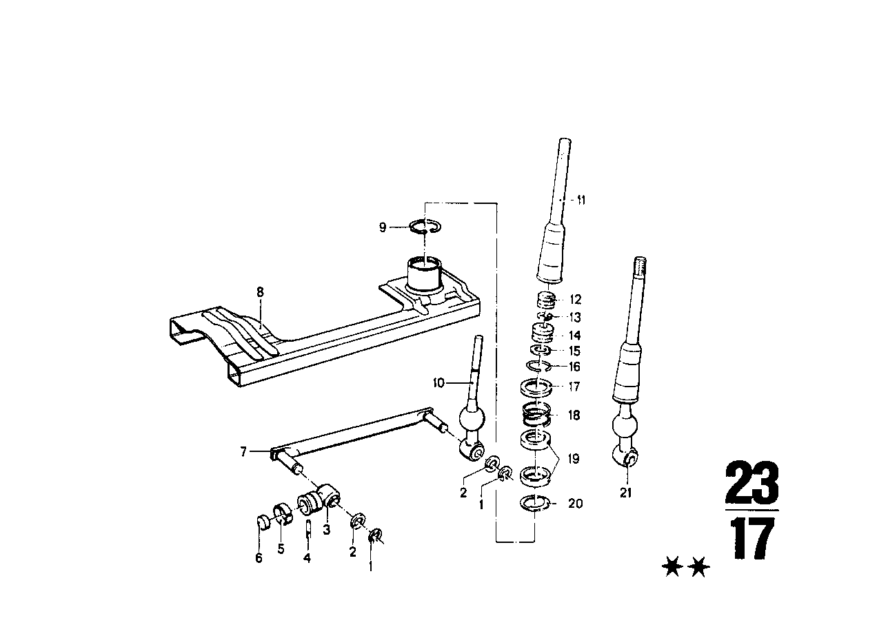 BMW Federhülse E30 E12 E21 E23 E24 E28 E31 E32 E34 E36 E38 E39 25