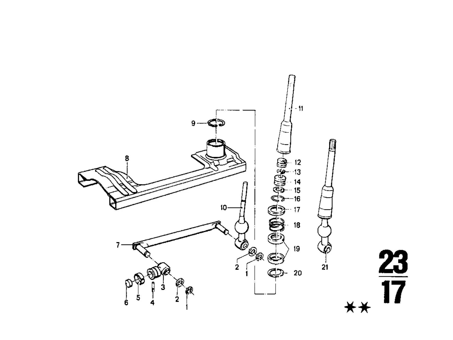 BMW Distanzscheibe E12 E21 E23 E24 E28 E30 E32 E34 25111220199