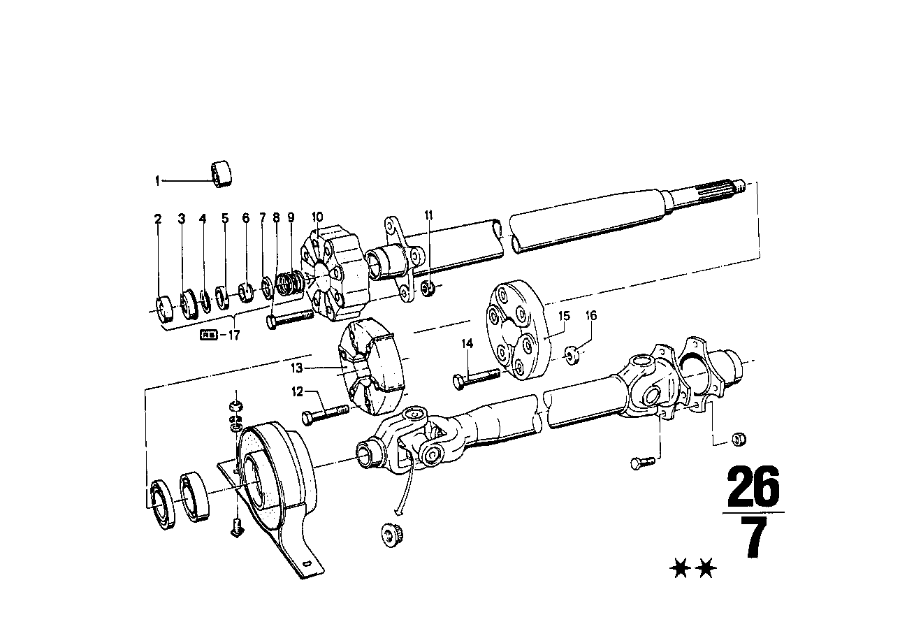 BMW Sechskantschraube E12 E21 26111102144