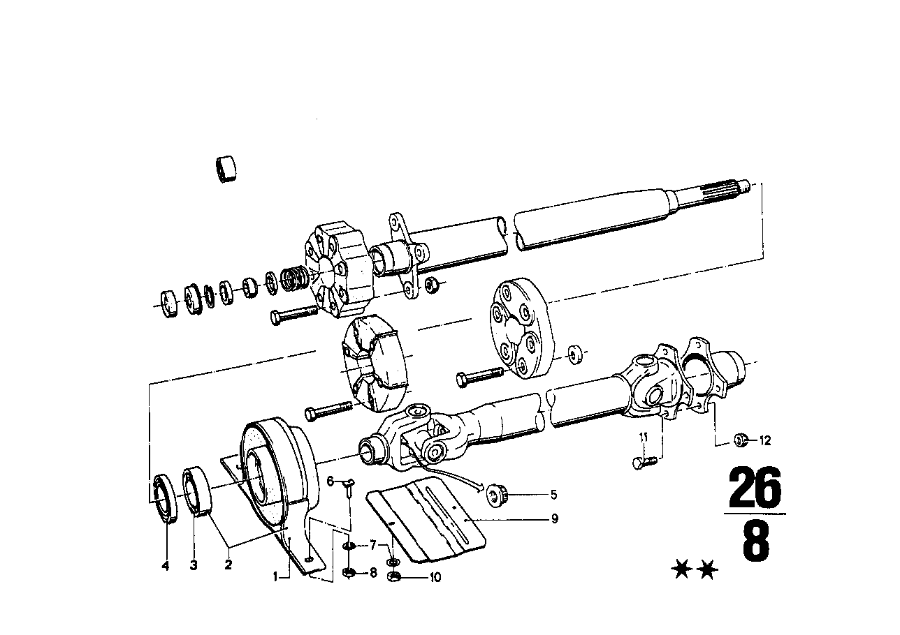 BMW Bundmutter E21 26111101782 - Bildposition 05