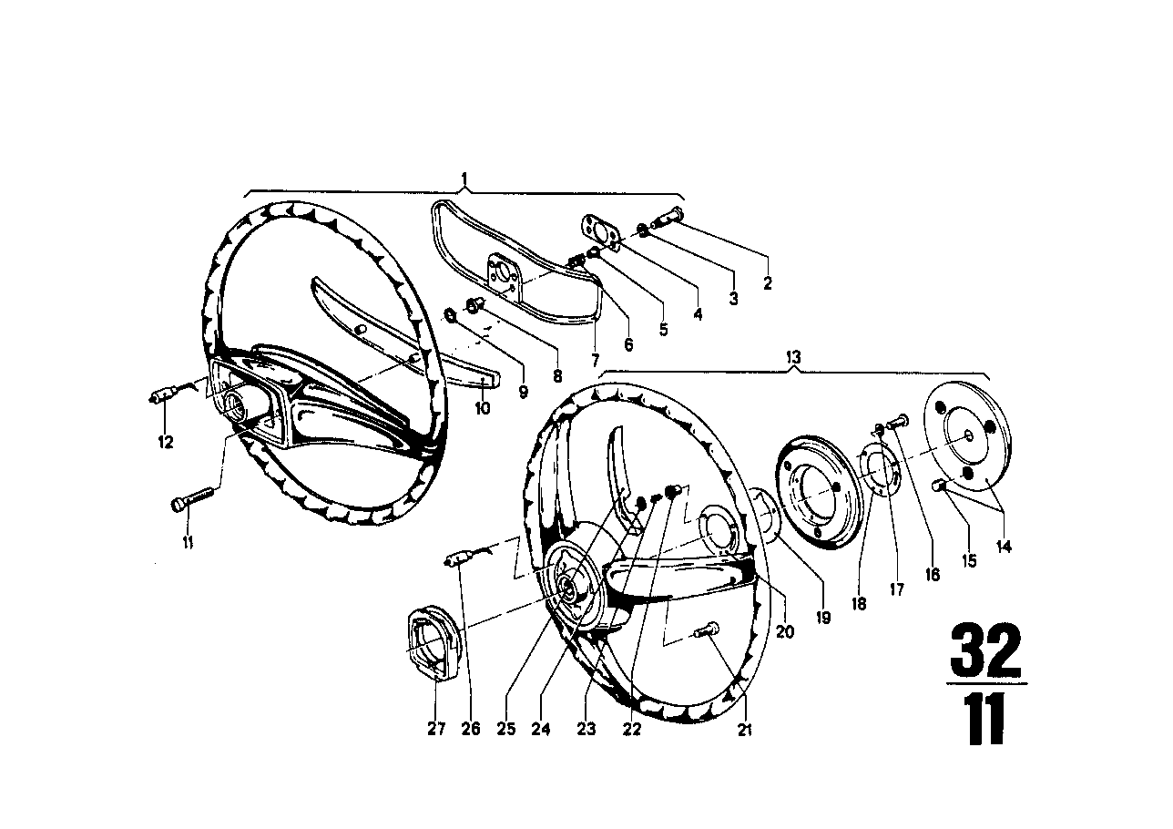 BMW Kontakt-Kohle 32332682360